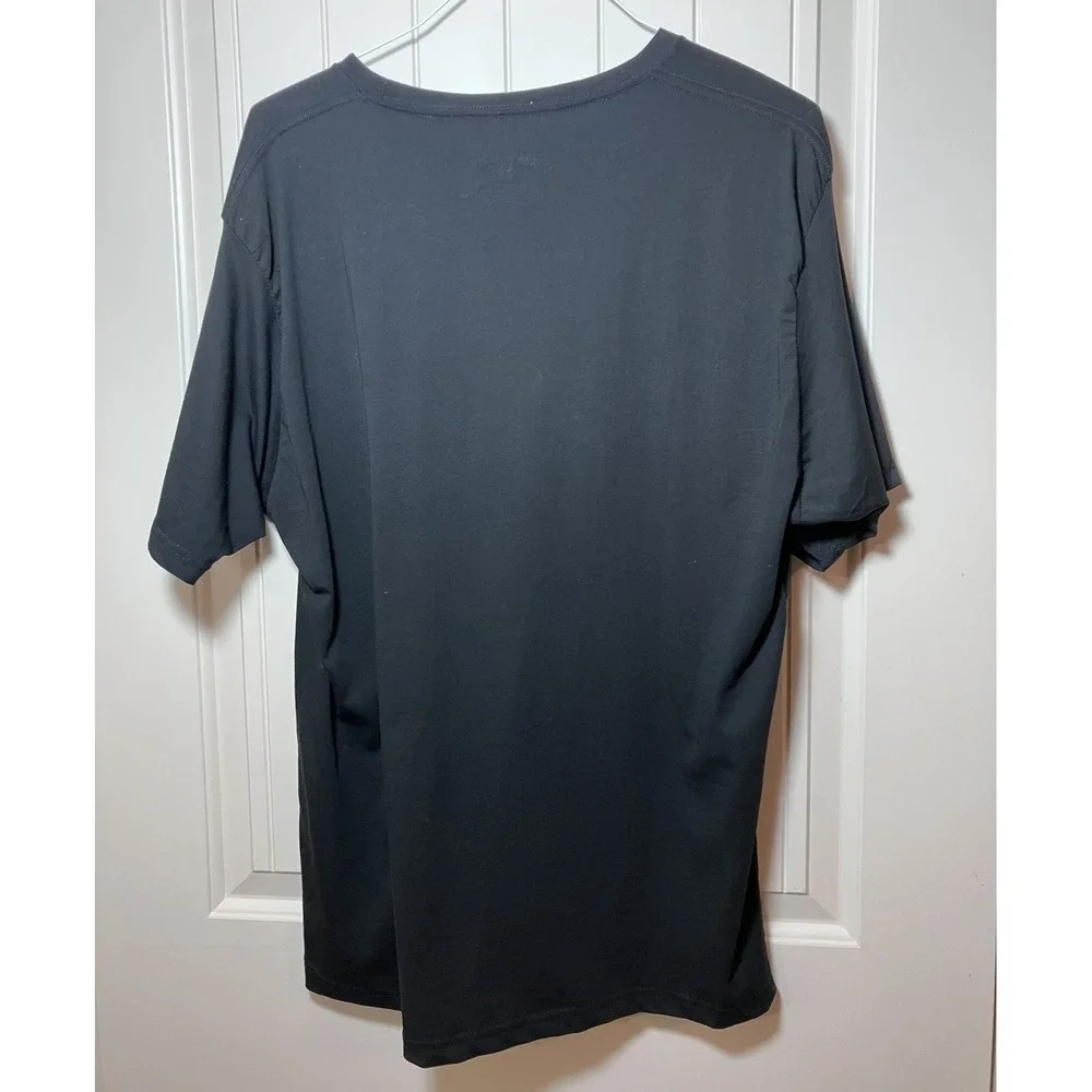 NWT Iron and Resin Mens Whiskey Is My Savior Graphic T-Shirt Black XXL‎ Casual